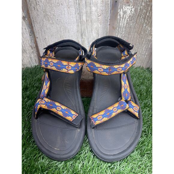 TEVA Hurricane Sandals Women's 7 Geometric Brights - Picture 3 of 6